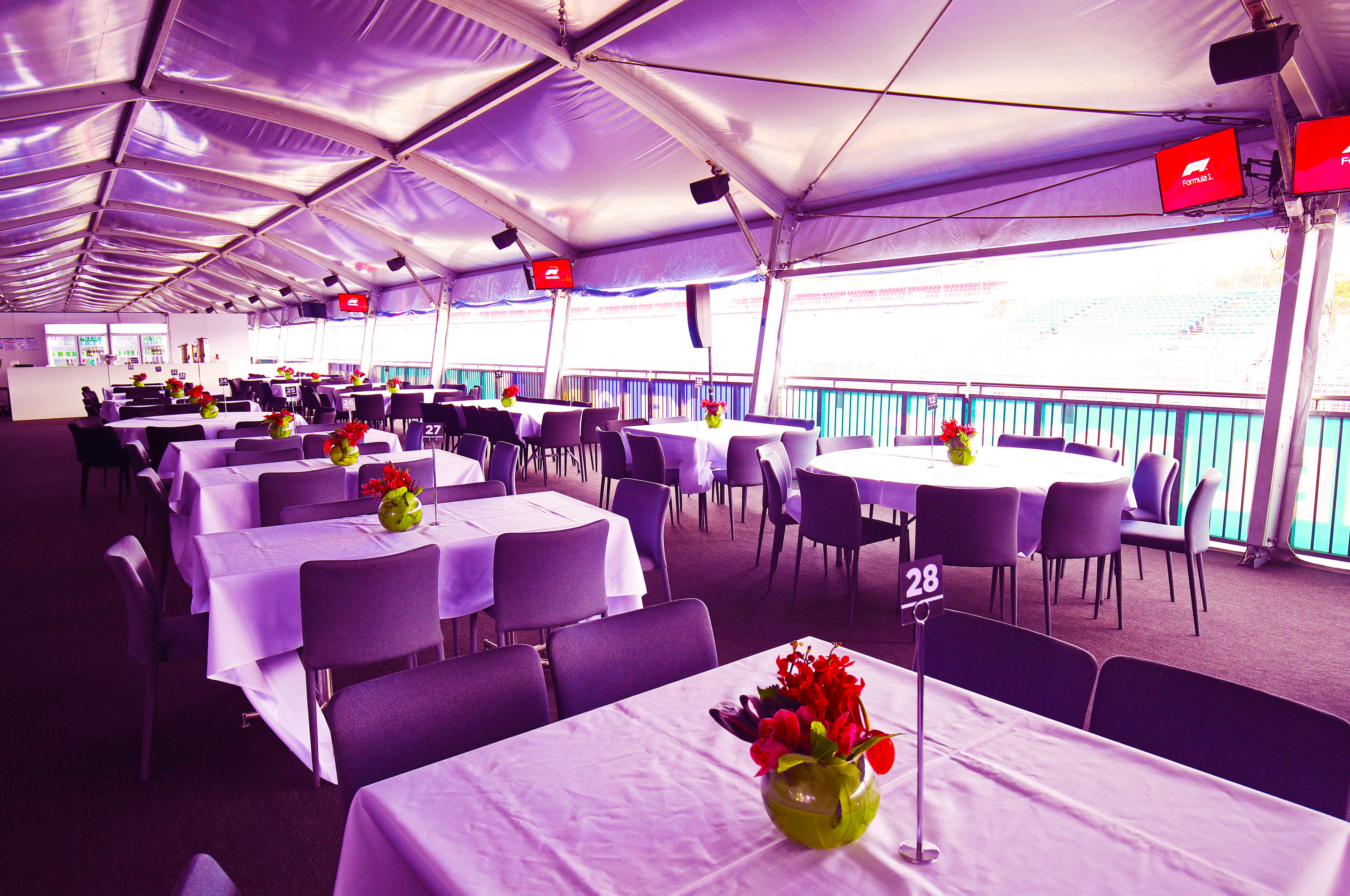 Pit Entry Hospitality Suite