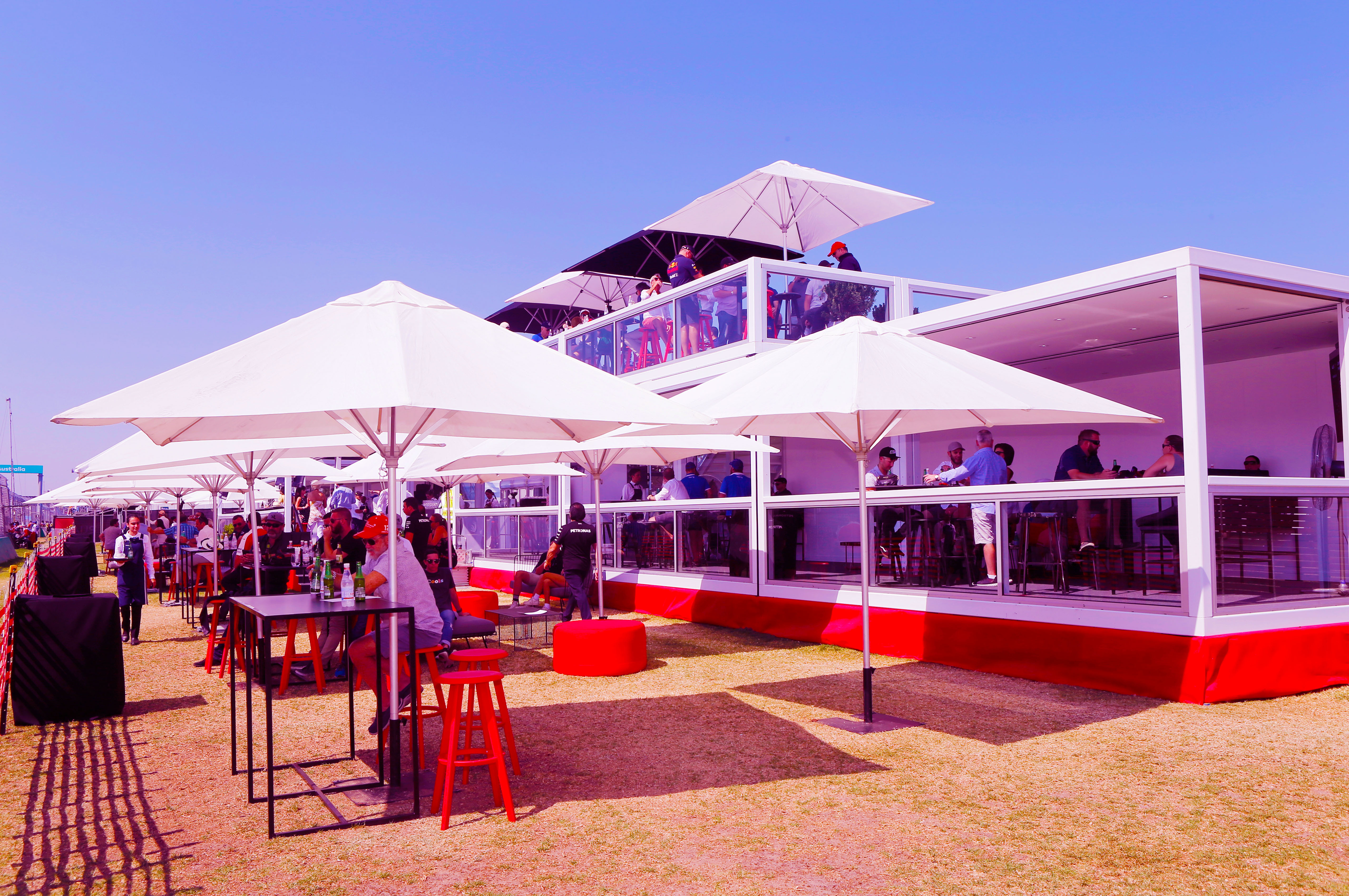 Race Cube Hospitality Suite