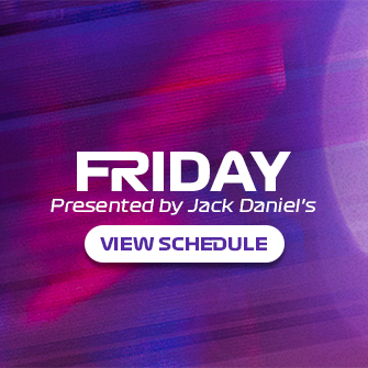 Friday Main Stage Schedule