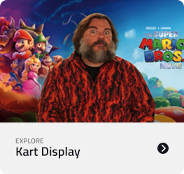 The Super Mario Bros. Movie – Kart display