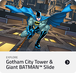 Gotham City Tower & Giant BATMAN™ Slide