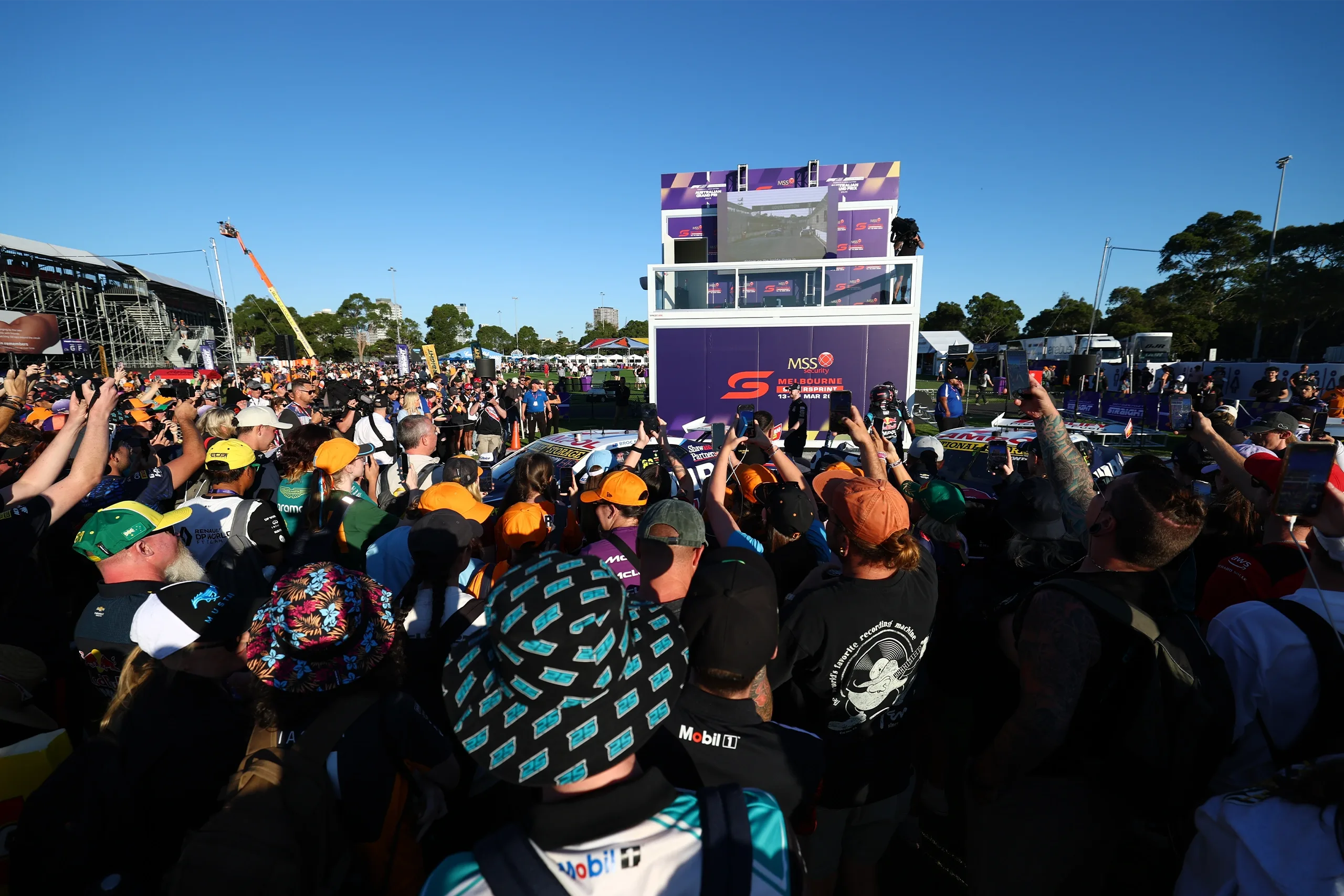 Supercars Paddock & Podium