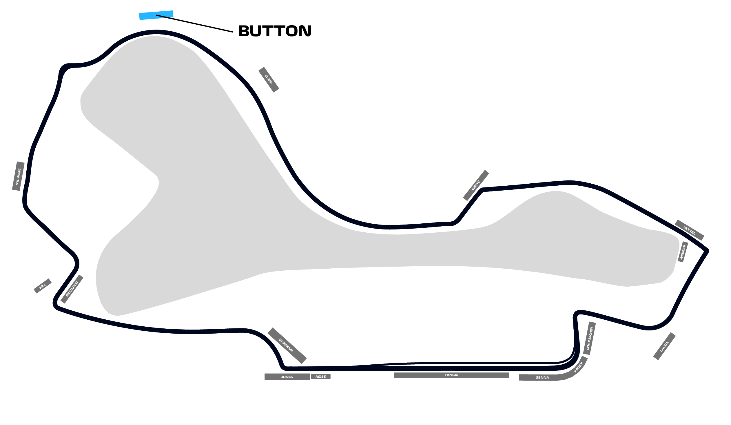 Map of Button Grandstand