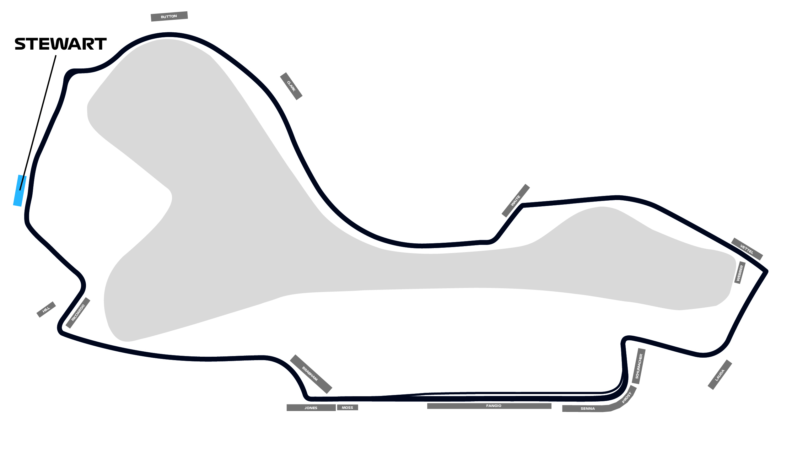 Map of Stewart Grandstand