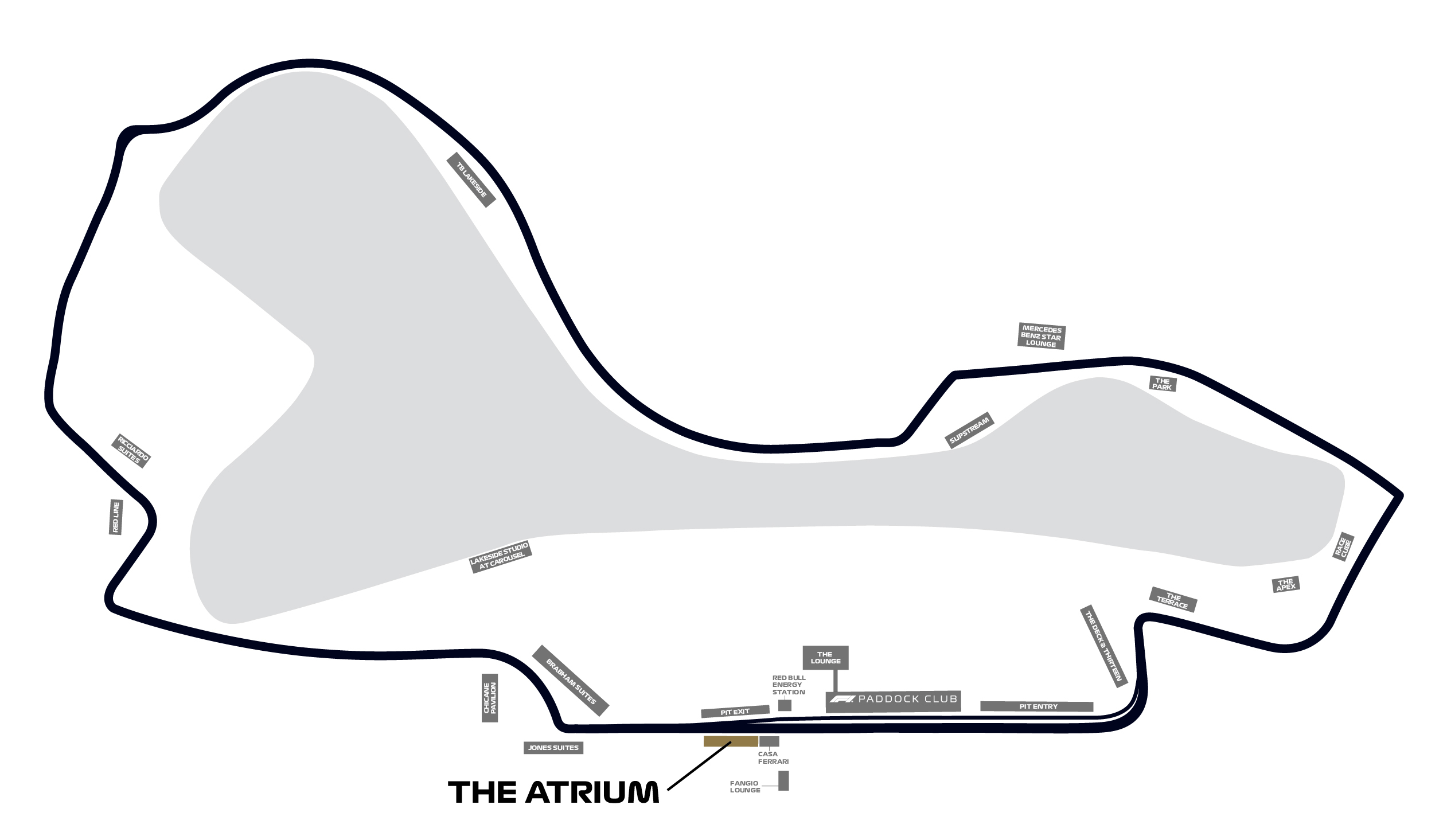 Map of The Atrium