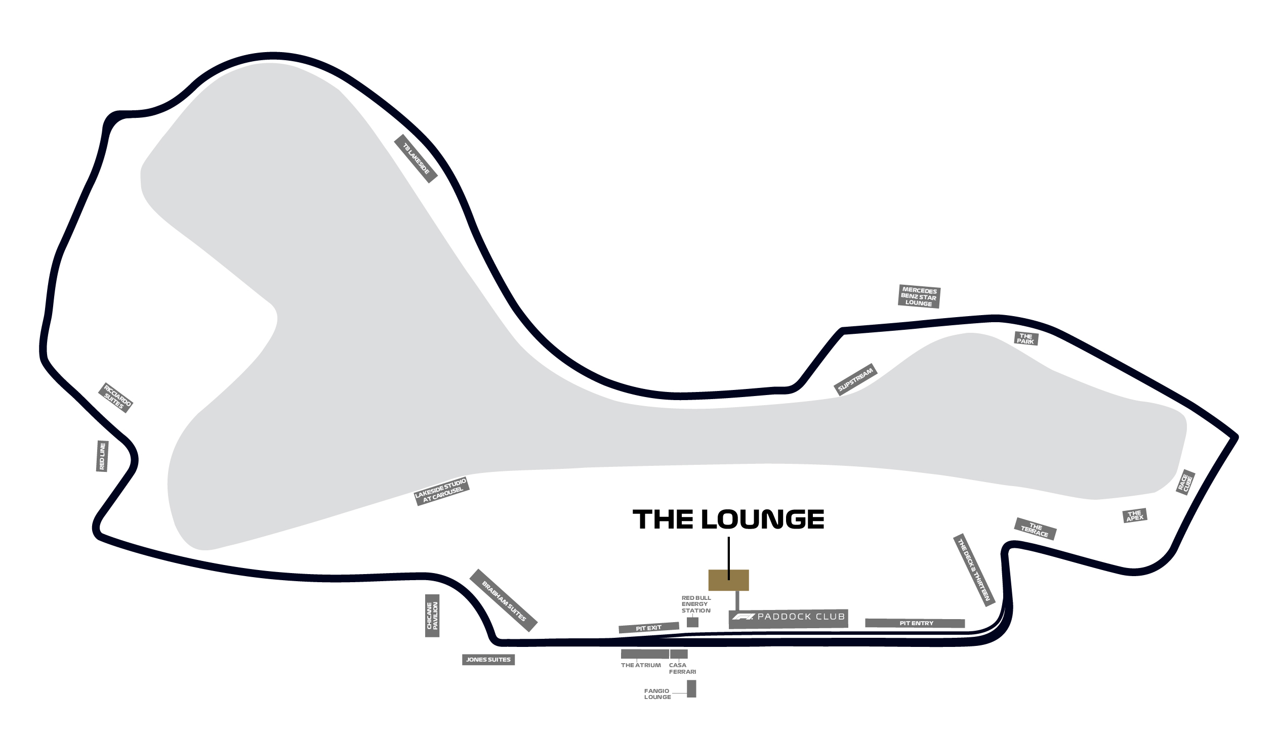 Map of The Lounge
