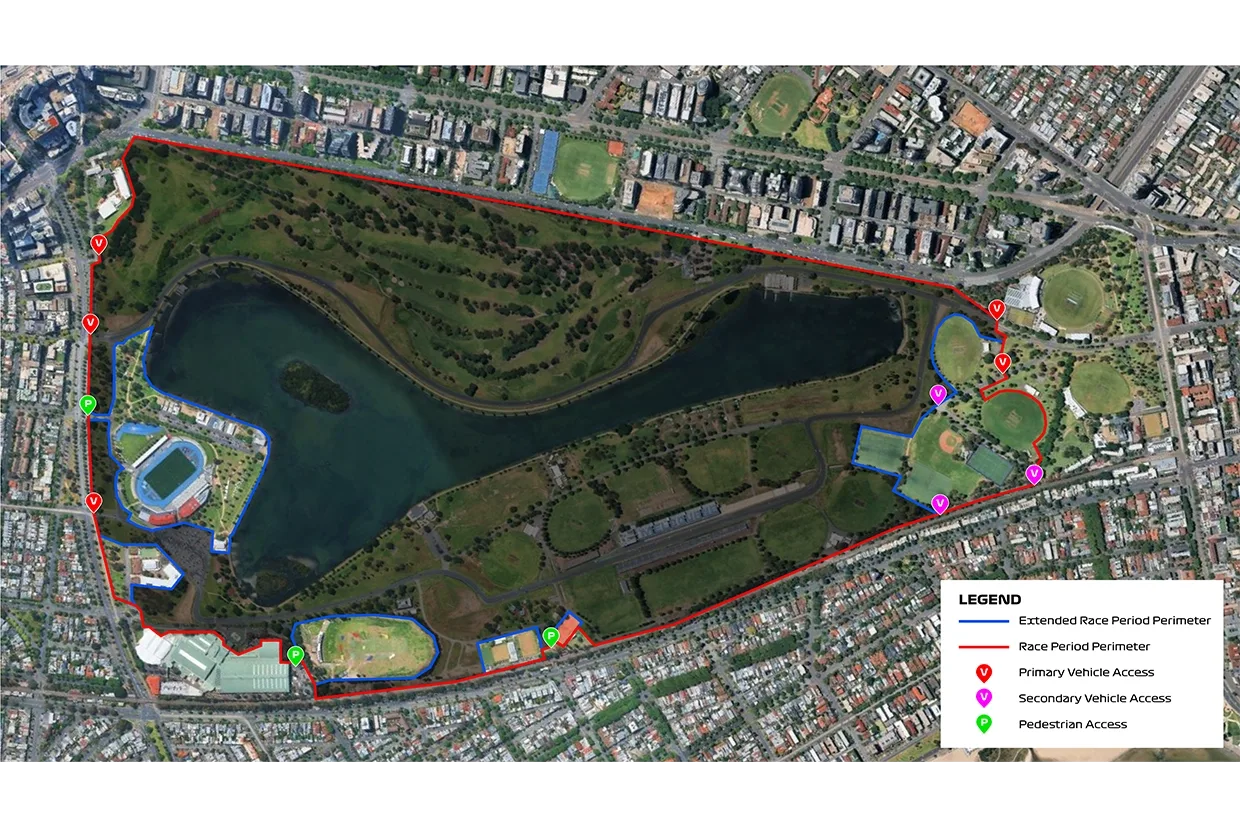 Restricted Access Map