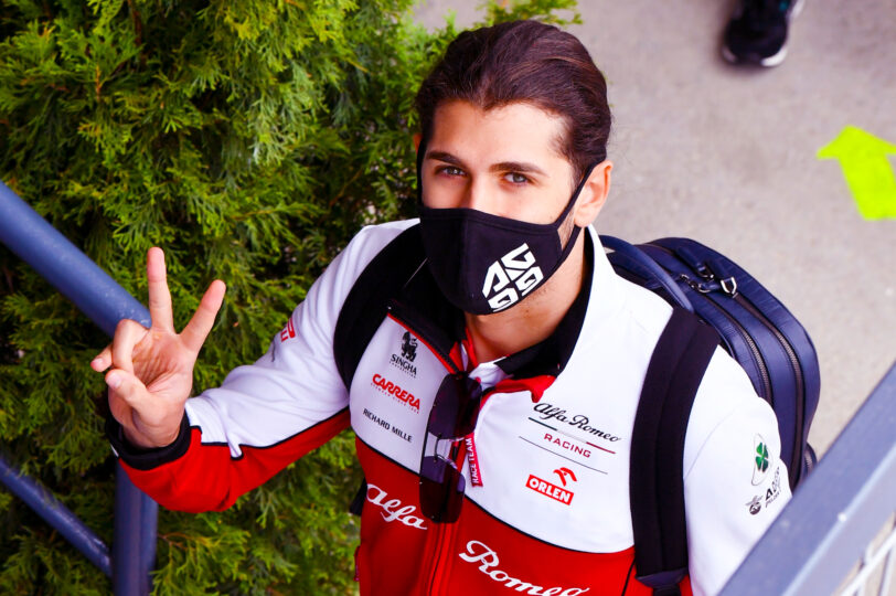 FOR DP20 Antonio Giovinazzi 2019 Paddock 4