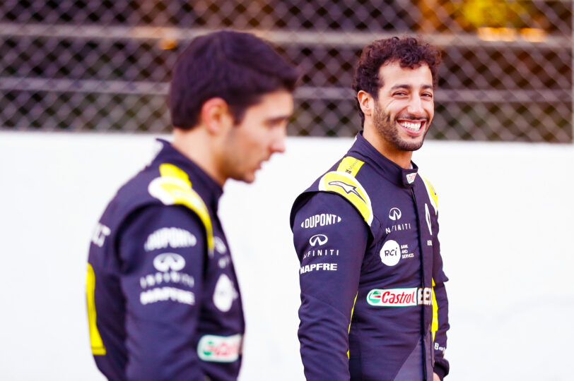 FOR DP20 Daniel Ricciardo 2020 Renault team launch
