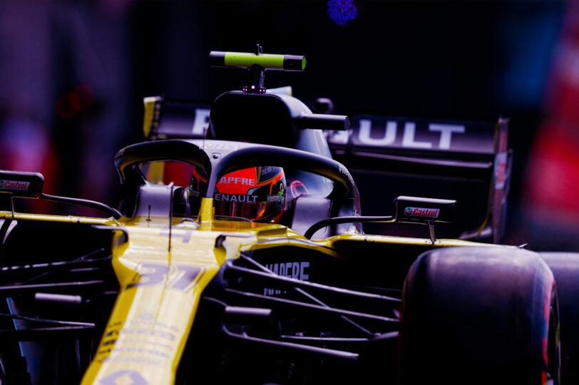 FOR DP20 Esteban Ocon 2020 helmet