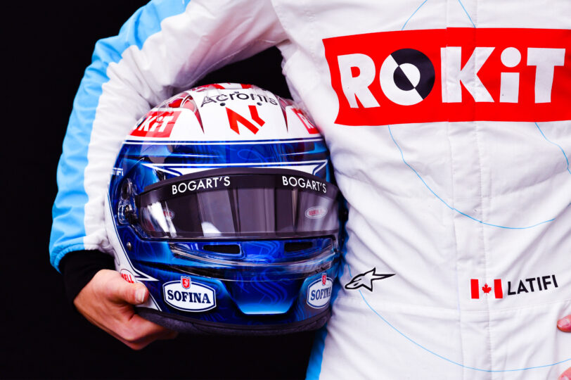 FOR DP20 Nicholas Latifi Helmet