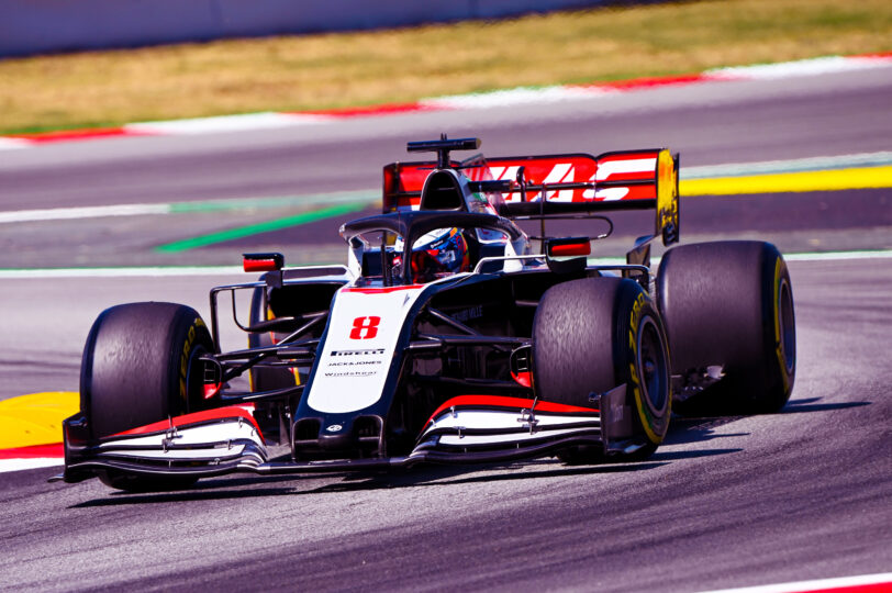 FOR DP20 Romain Grosjean car