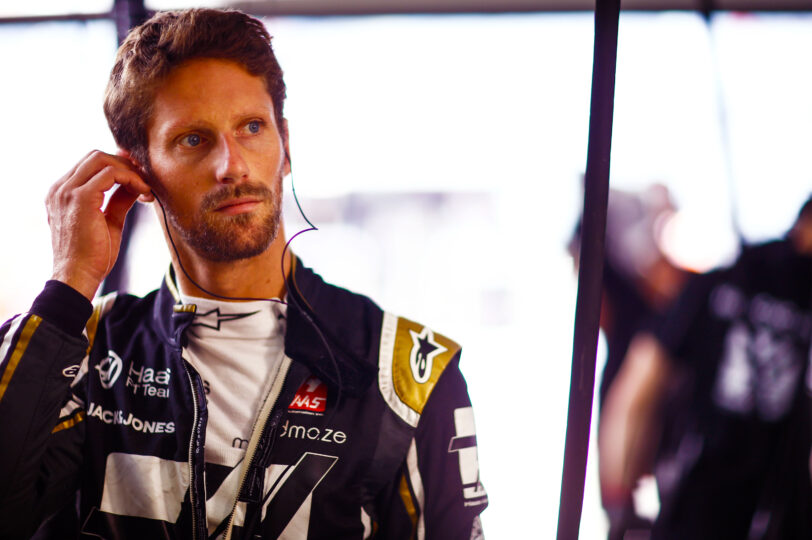 FOR DP20 Romain Grosjean garage