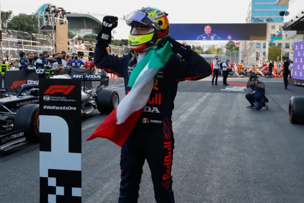 FOR SOCIALS21 sergio perez almost retired second red bull car in epic win