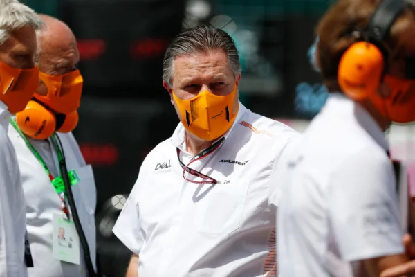 FOR SOCIALS21 mclaren chief misses british grand prix but norris and ricciardo clear to race