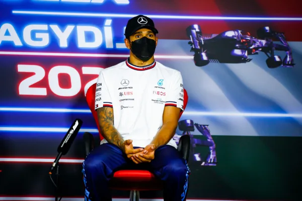 FOR SOCIALS21 lewis hamilton still suffering from after effects of covid 19 hungarian grand prix