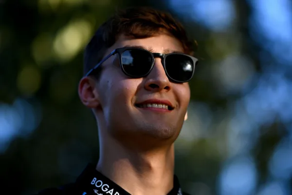 FOR SOCIAL21 george russell focused on williams not mercedes
