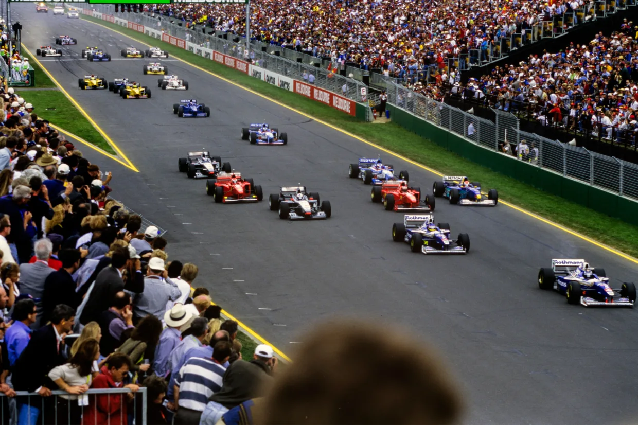 FOR SOCIALS22 magic melbourne moments coulthard ends winless streak in 1997 s2