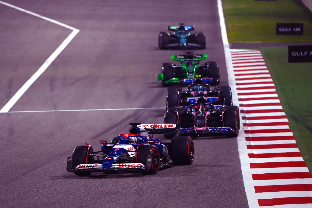 FOR HEADERS24 report dominant verstappen sounds ominous warning in bahrain G1