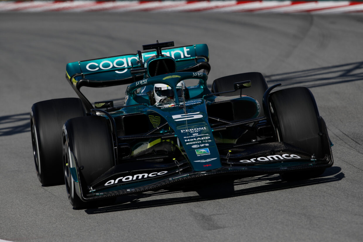 FOR SOCIALS22 which driver is out on track each day in barcelonas pre season running s1
